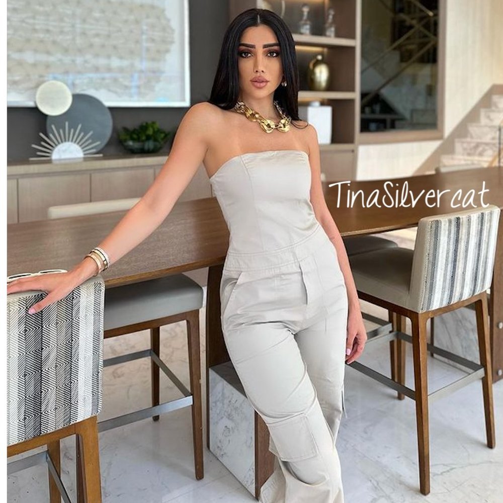 Zara Long Cargo Jumpsuit  NWT
